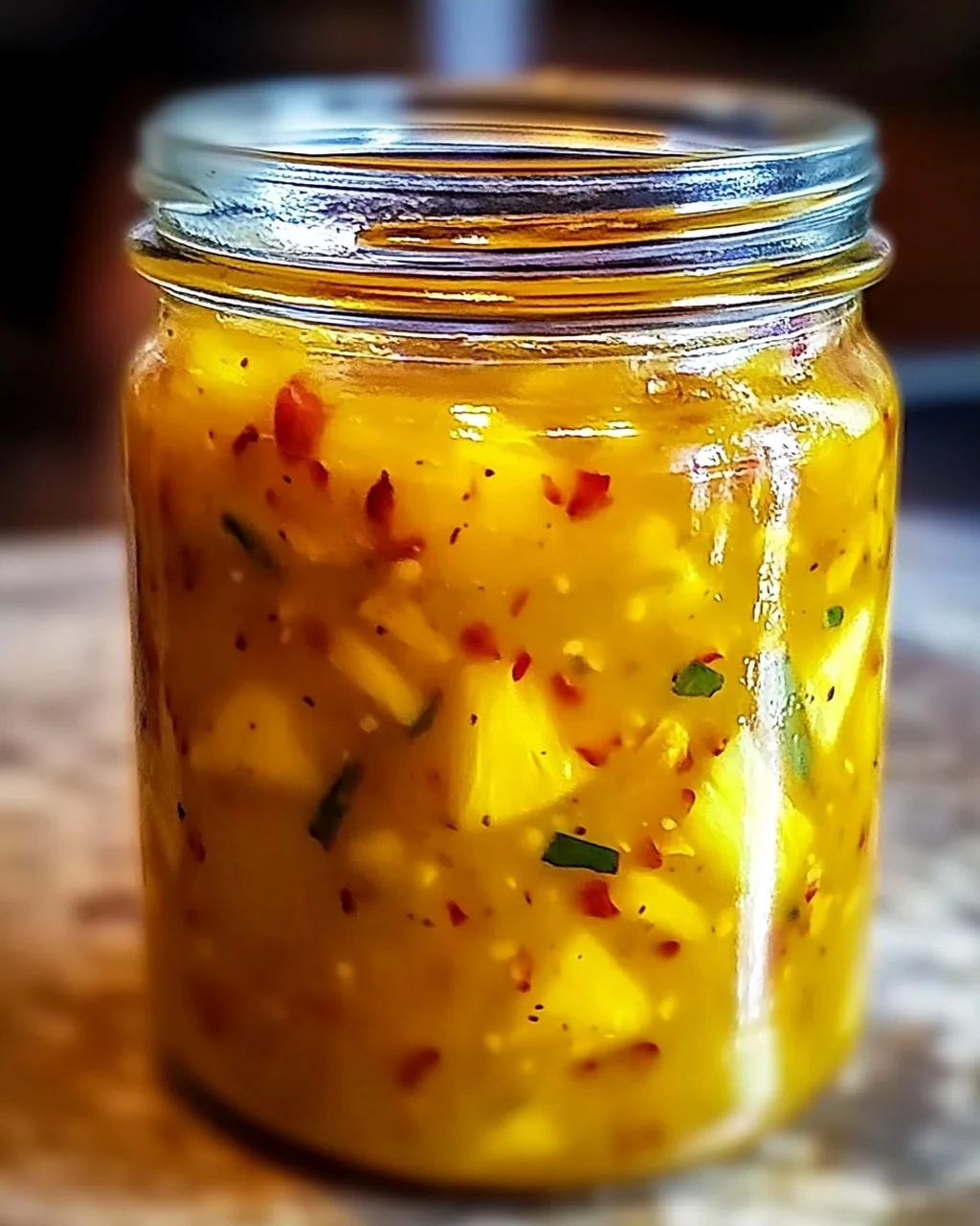 Ananas Habanero scharfe Sauce für Abenteuer im Geschmack