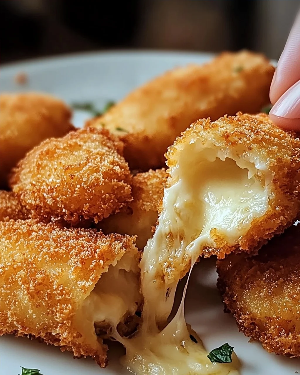 Blackstone frittierte Mozzarella für perfekte Snacks