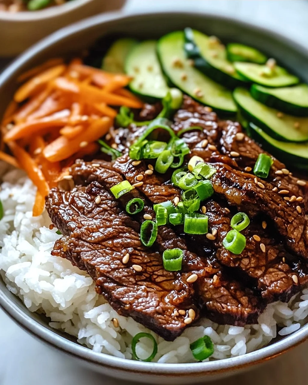 Bulgogi Rind Reis Bowl: Einfach & Lecker genießen!