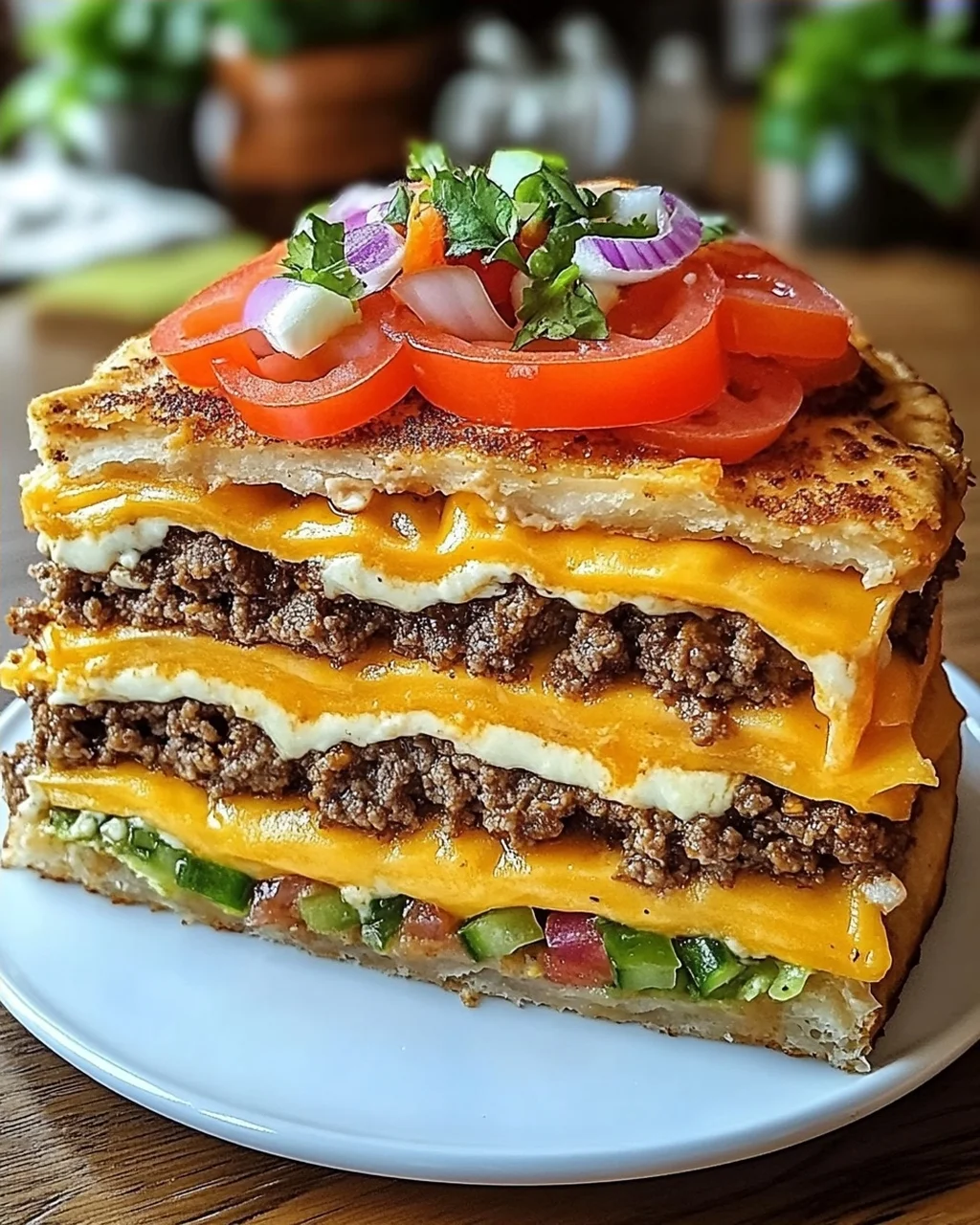 Cheeseburger-Torte
