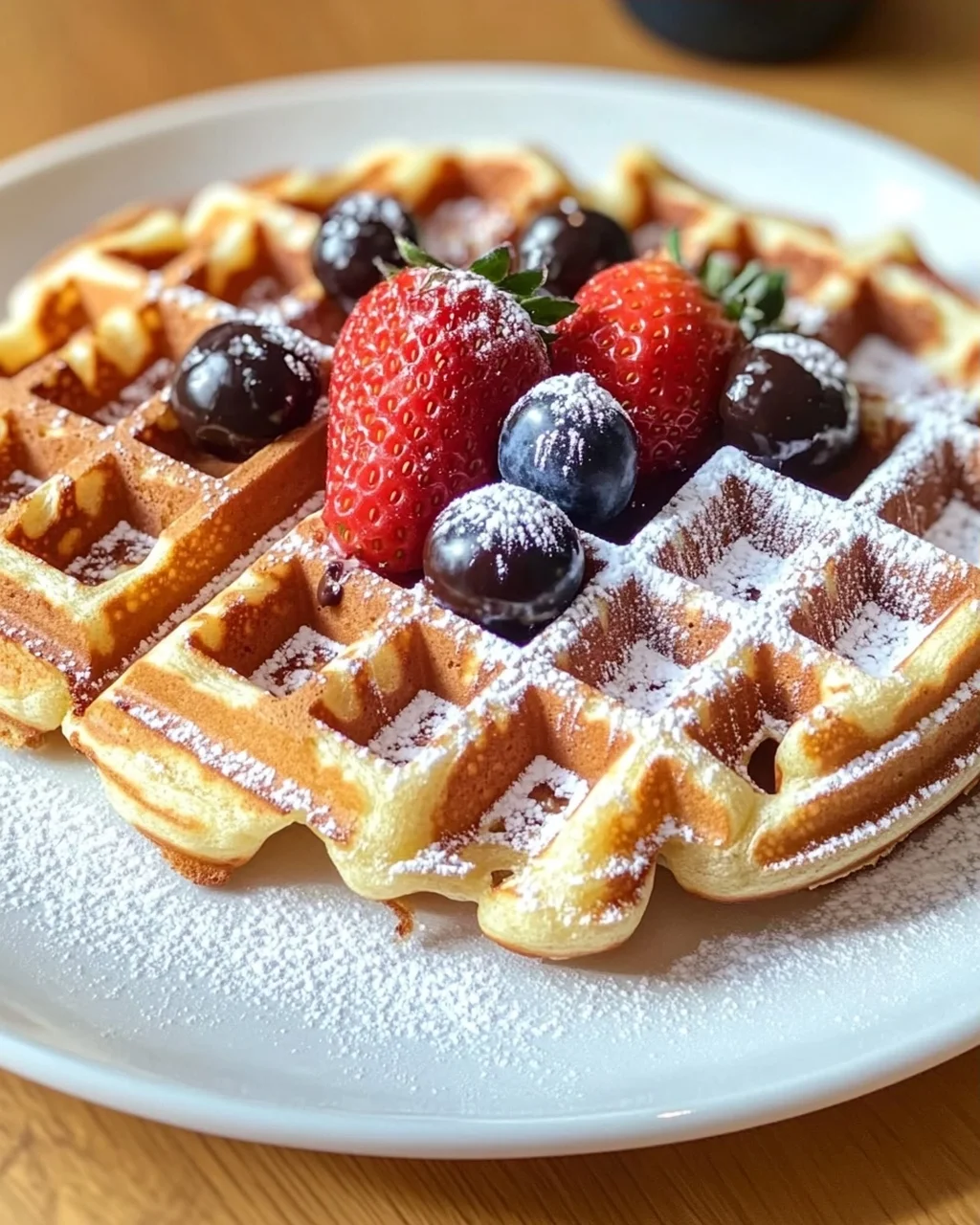 Fluffige Waffeln
