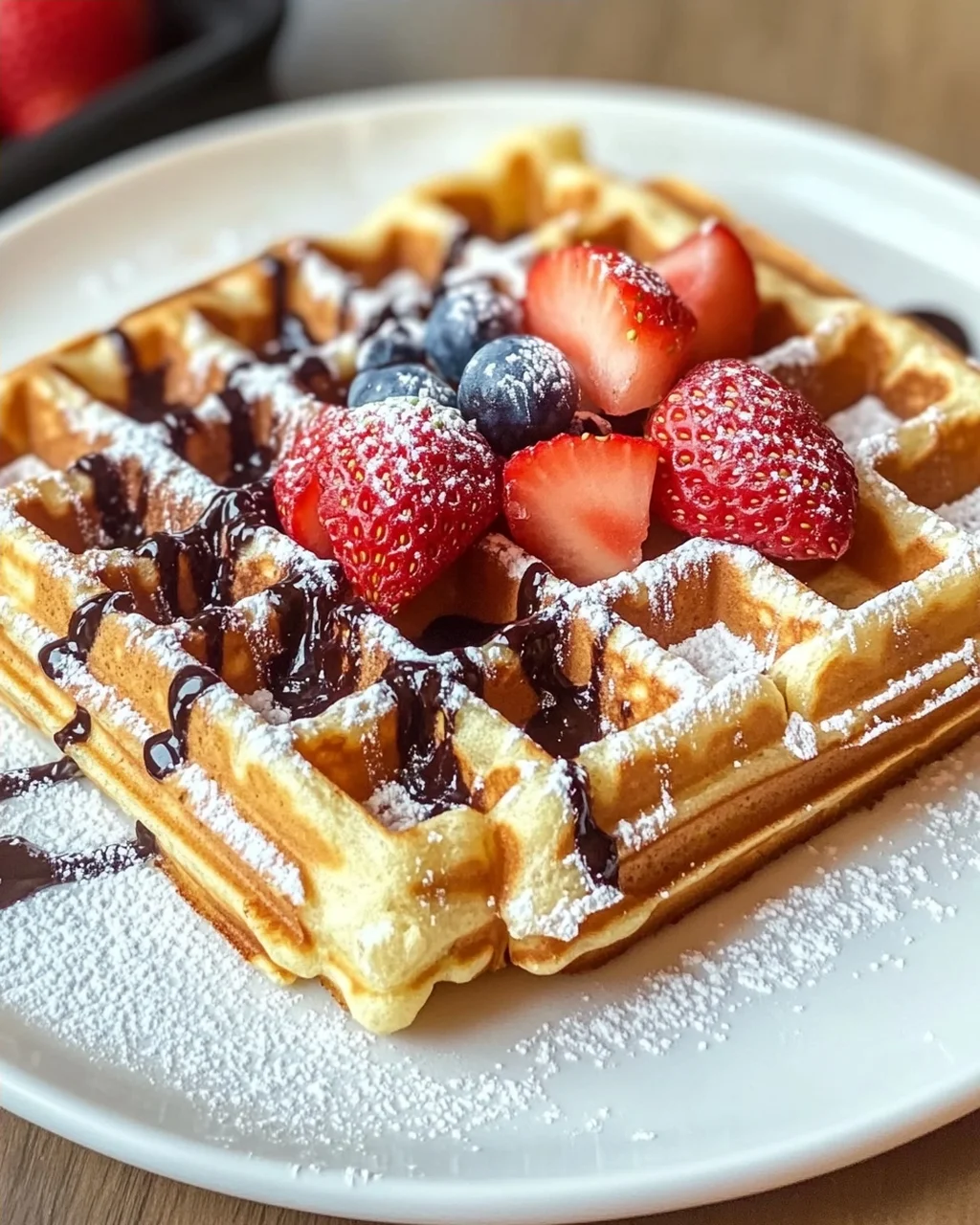 Fluffige Waffeln