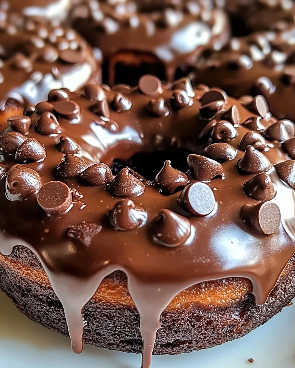 Gesunde Schokoladenprotein-Donuts für jeden Tag