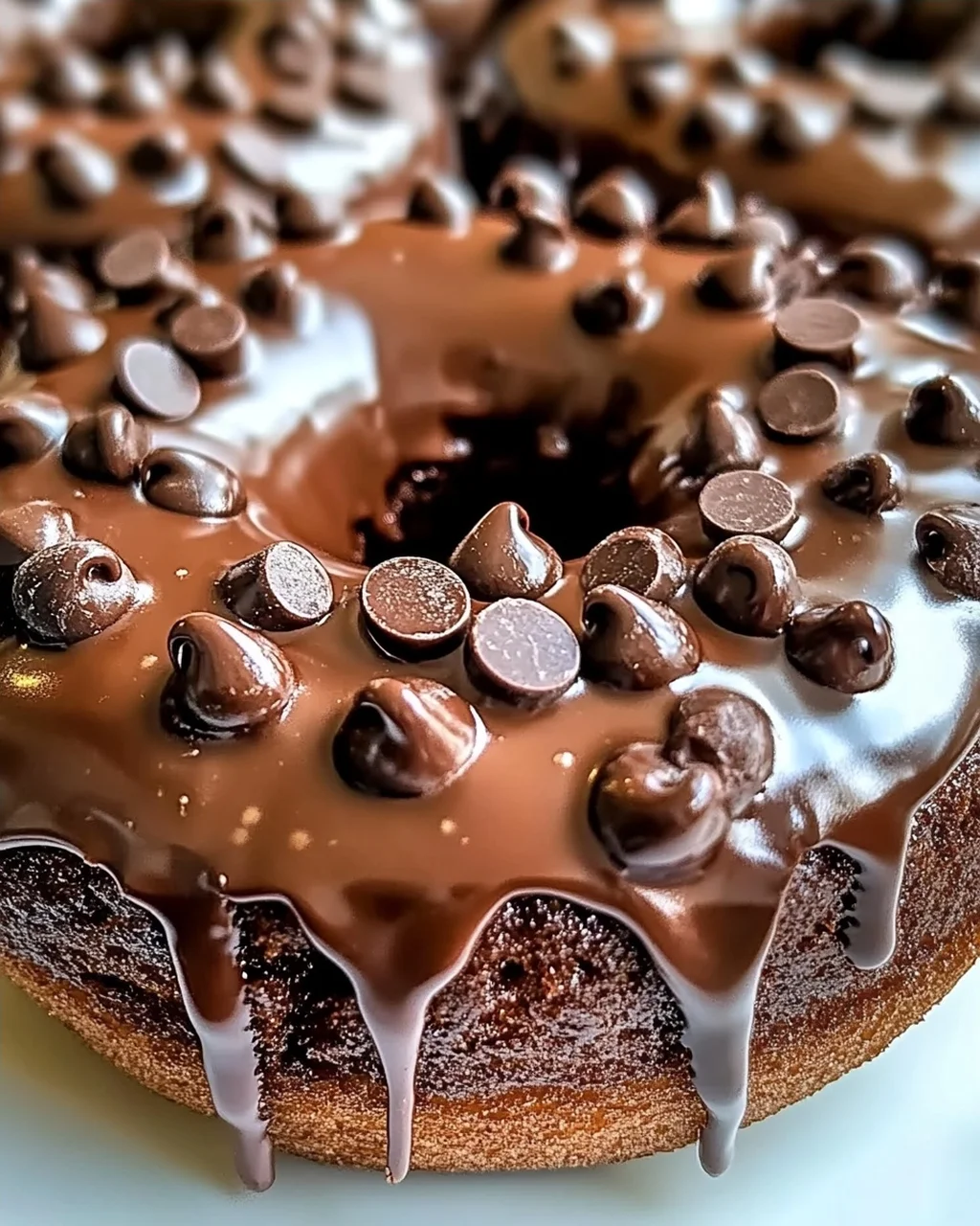 Gesunde Schokoladenprotein-Donuts für jeden Tag