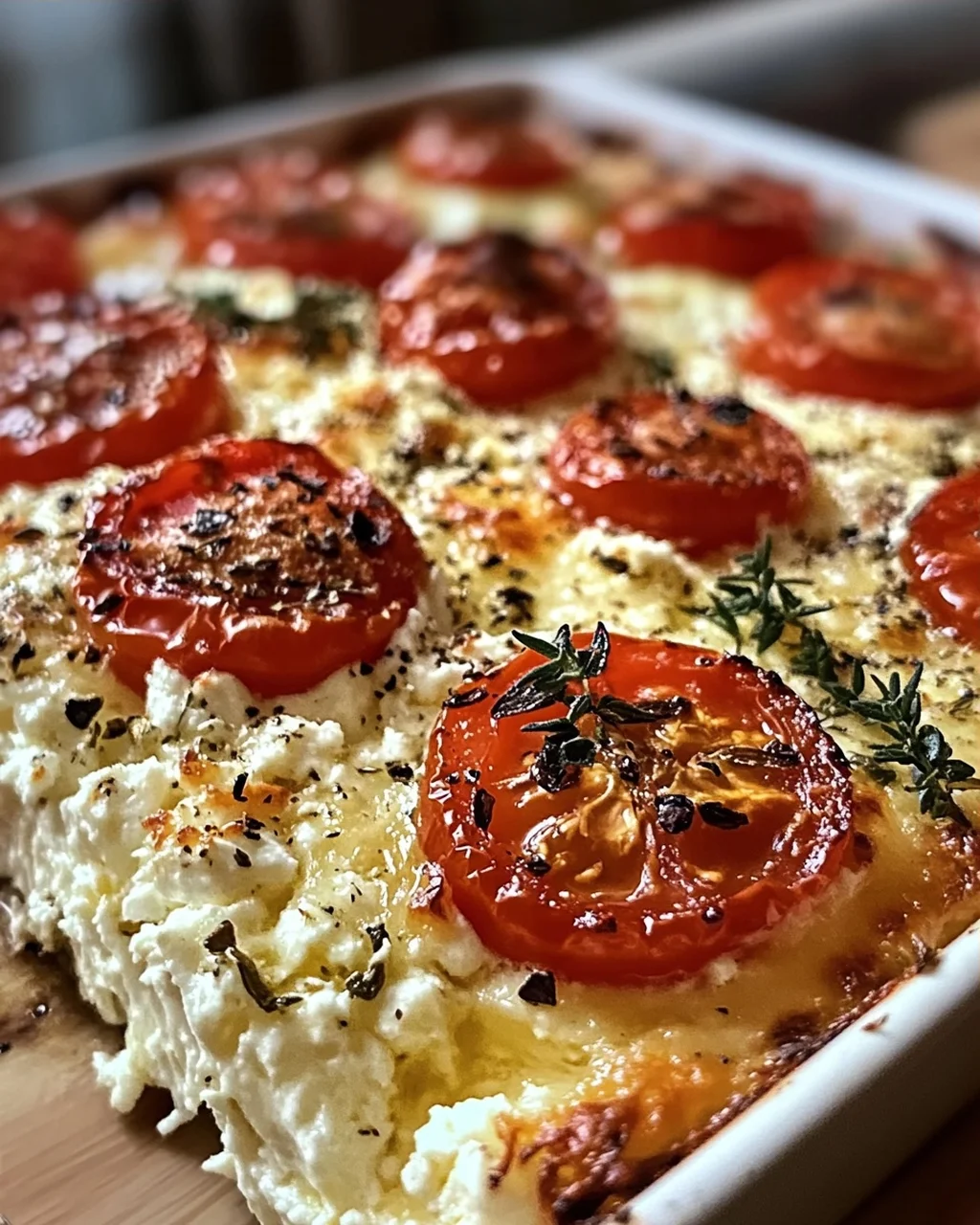 Griechischer Feta Auflauf mit Tomaten