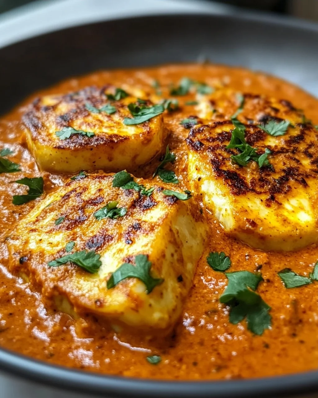 Halloumi Makhani: Einfaches & authentisches indisches Curry