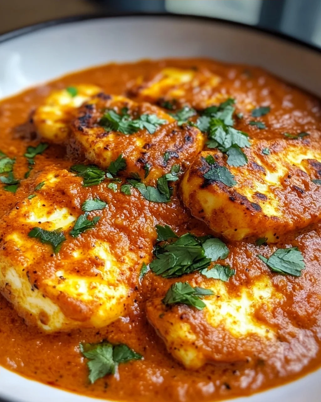 Halloumi Makhani: Einfaches & authentisches indisches Curry