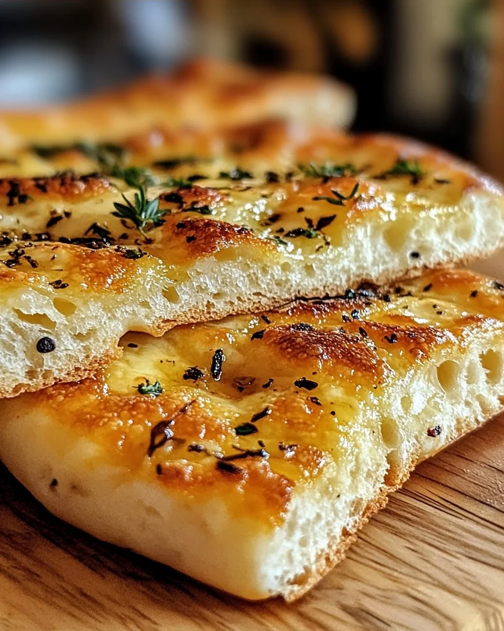 Hüttenkäse Fladenbrot