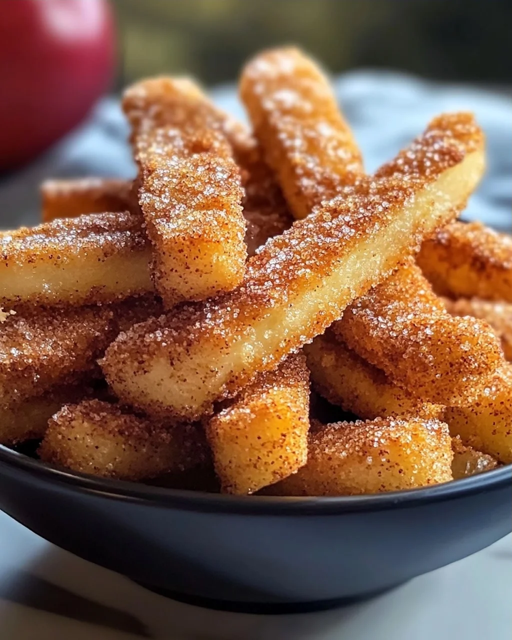 Knusprige Apfelsticks im Airfryer – Gesund und Lecker!