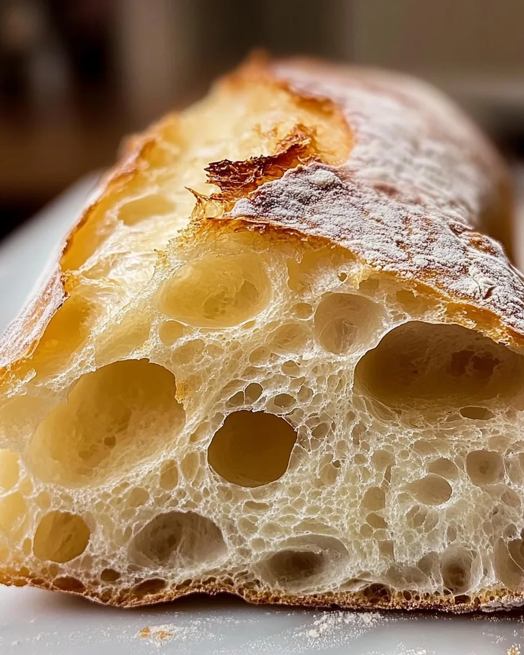 Leckeres Ciabatta-Brot Rezept für frisches Backvergnügen