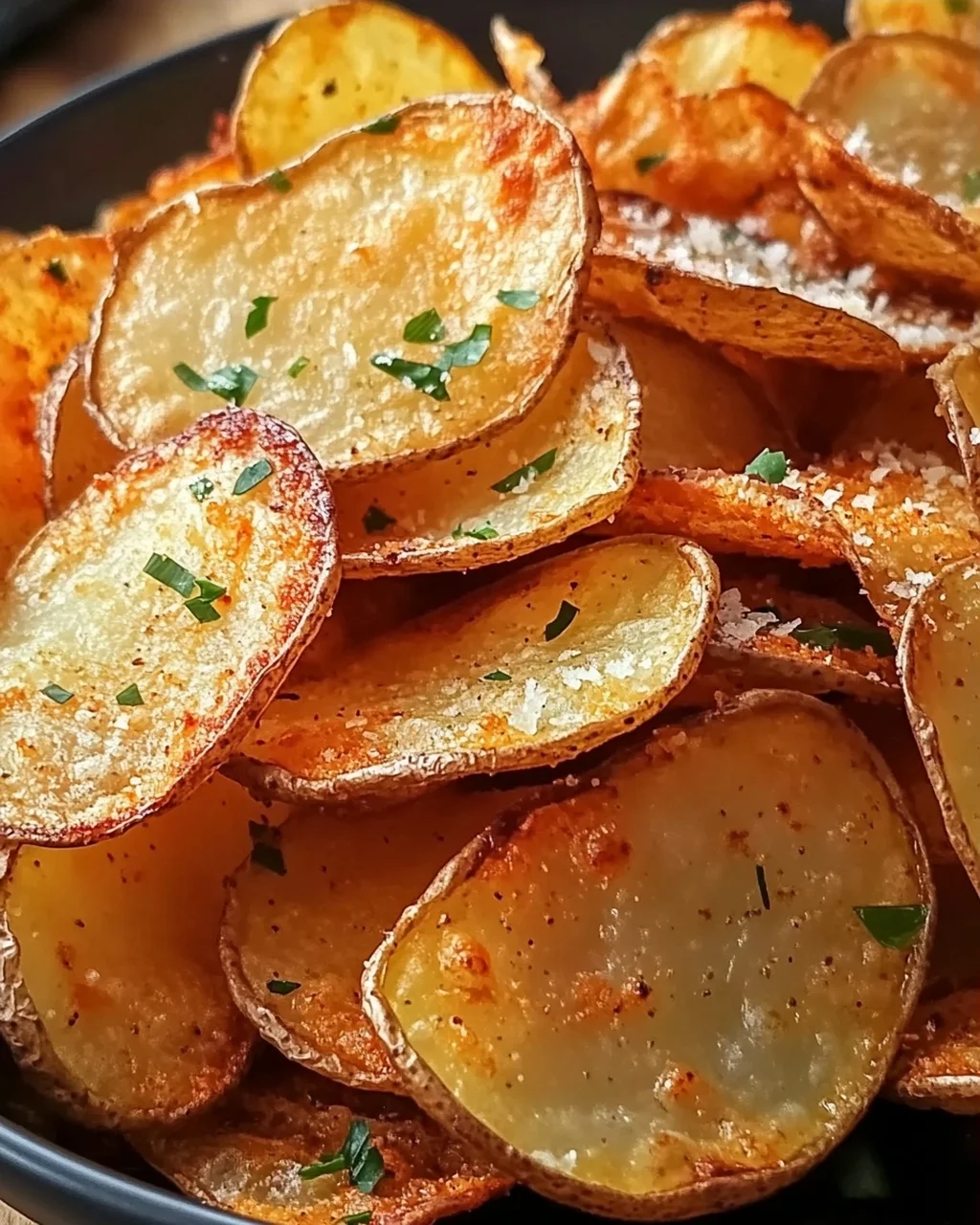 Luftfritteuse Kartoffelchips für den perfekten Snack