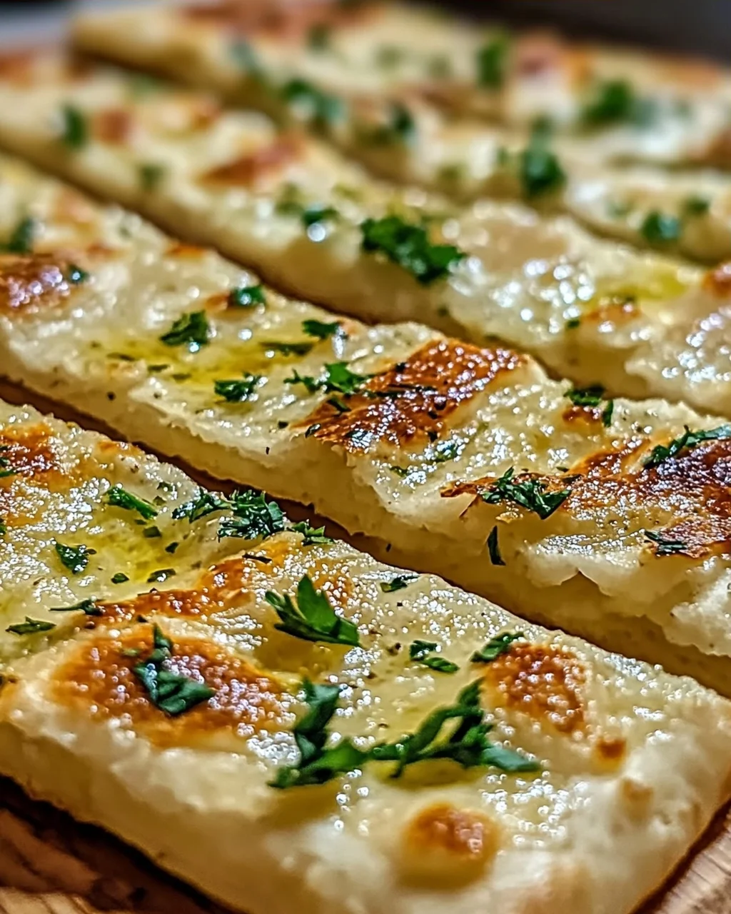 Luftfritteuse Knoblauch Fladenbrot – Schnell & Lecker