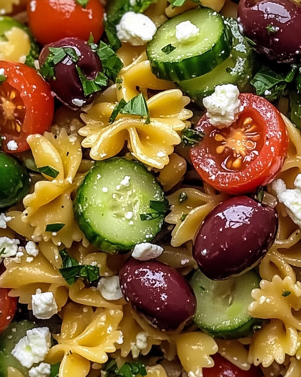 Mittelmeer-Pasta-Salat: Frisch und lecker genießen