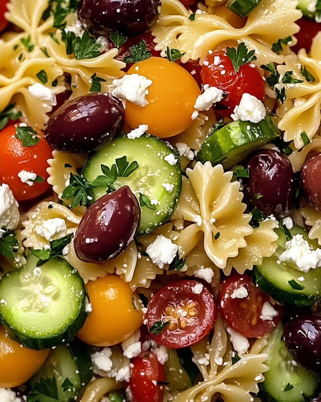 Mittelmeer-Pasta-Salat: Frisch und lecker genießen