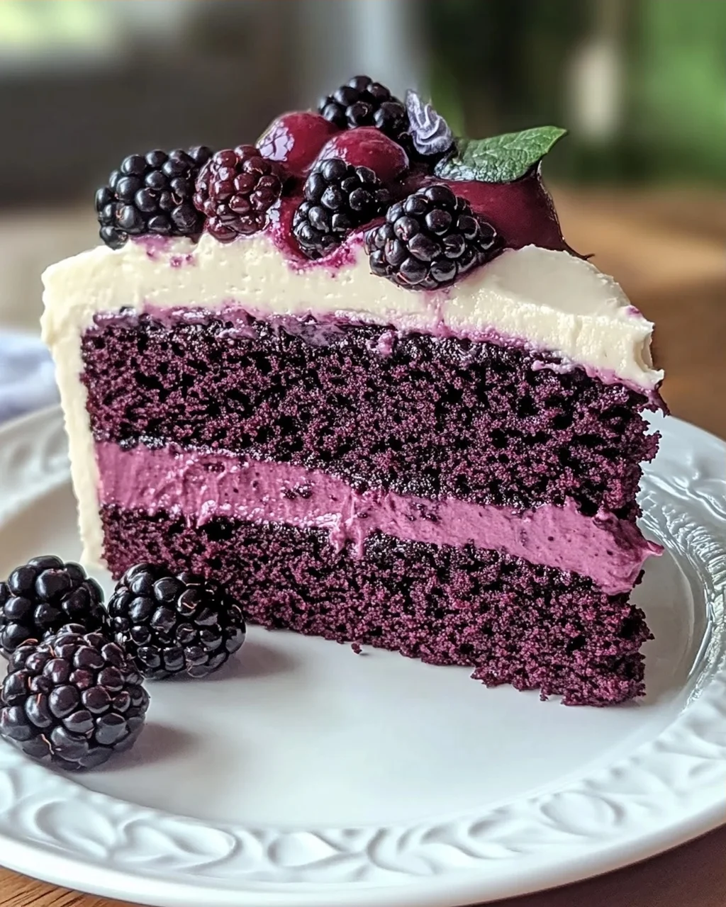 Schwarzbeer-Velvet-Kuchen-Glück für jeden Anlass