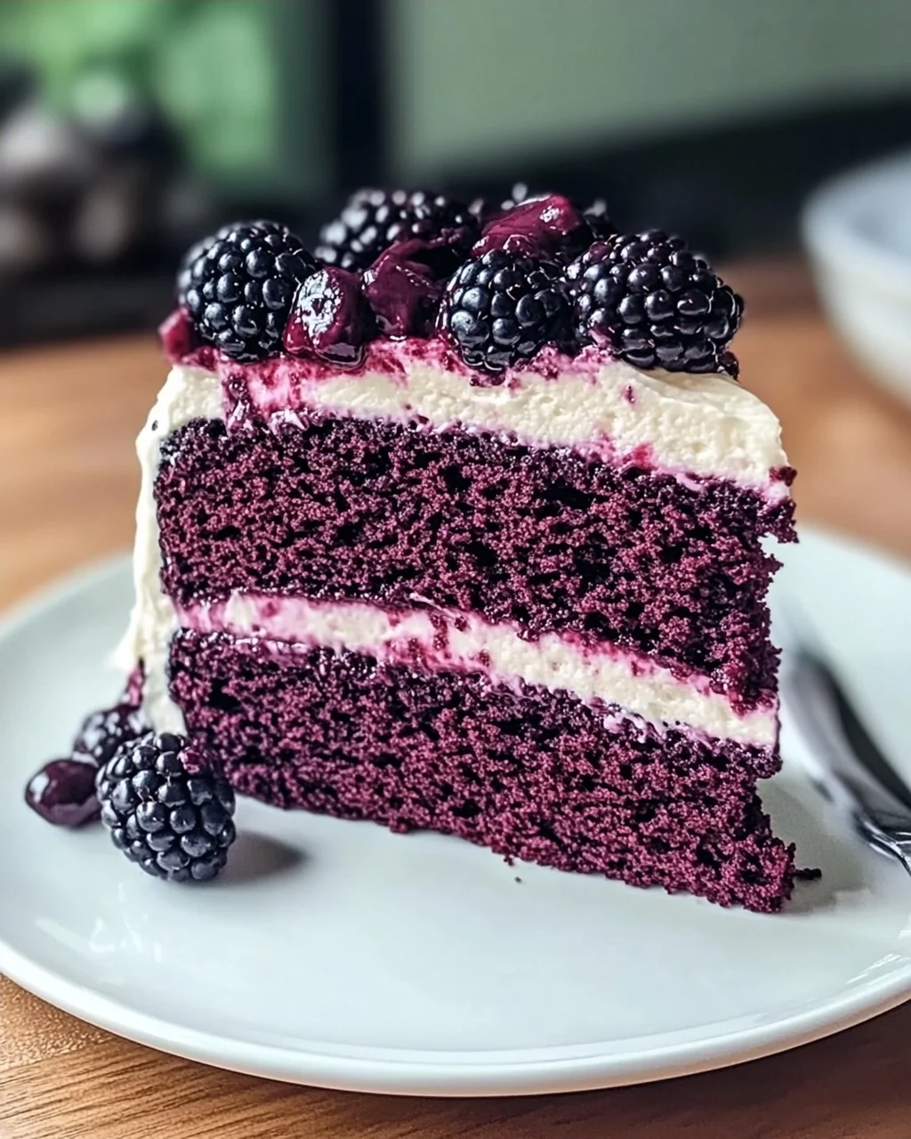 Schwarzbeer-Velvet-Kuchen-Glück für jeden Anlass