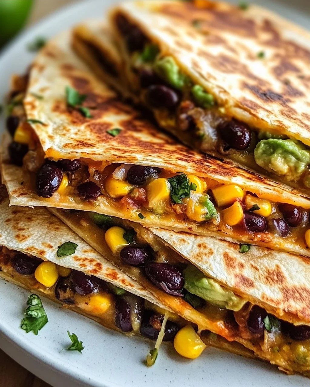 Vegane Quesadillas mit Bohnen & Avocado – Schnell & lecker!